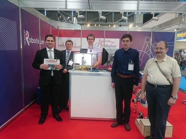 Команда Robotikum на выставке AUTOMATICA 2016
